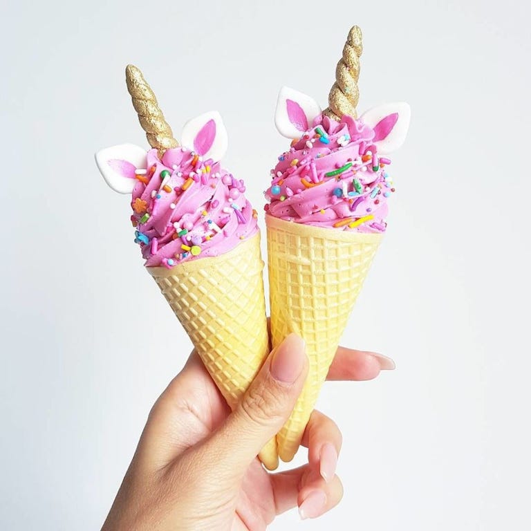 10 Best Unicorn Food & Drinks 2018 - Colorful Unicorn Cake and Rainbow