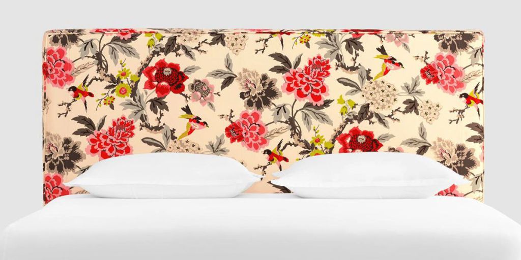 Francis upholstered top panel headboard