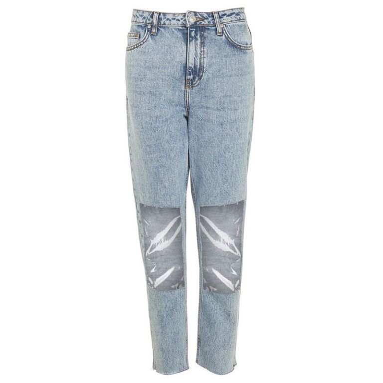 plastic jeans topshop