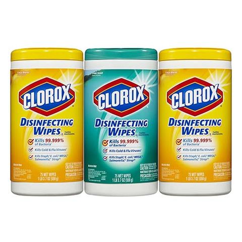 Clorox Disinfecting Wipes 3-Pack$9 BUY NOW

 Hey clean freaks! Did you know you can subscribe to cleaning supplies on Amazon?! Clorox wipes are a really popular choice, but you can also find things like surface disinfectant sprays, Swiffer refills, and more. 