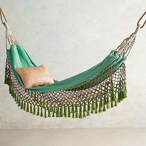 <p><strong data-redactor-tag="strong" data-verified="redactor"><em data-redactor-tag="em" data-verified="redactor">$118</em></strong> <a href="https://www.anthropologie.com/shop/canyon-fringe-hammock?category=garden-outdoor&amp;color=102" target="_blank" class="slide-buy--button" data-tracking-id="recirc-text-link">BUY NOW</a></p><p>You'll feel like you have&nbsp;your own tropical paradise at home when you wrap yourself up in this luxe hammock (one of Anthropologie's best-sellers!).&nbsp;</p>