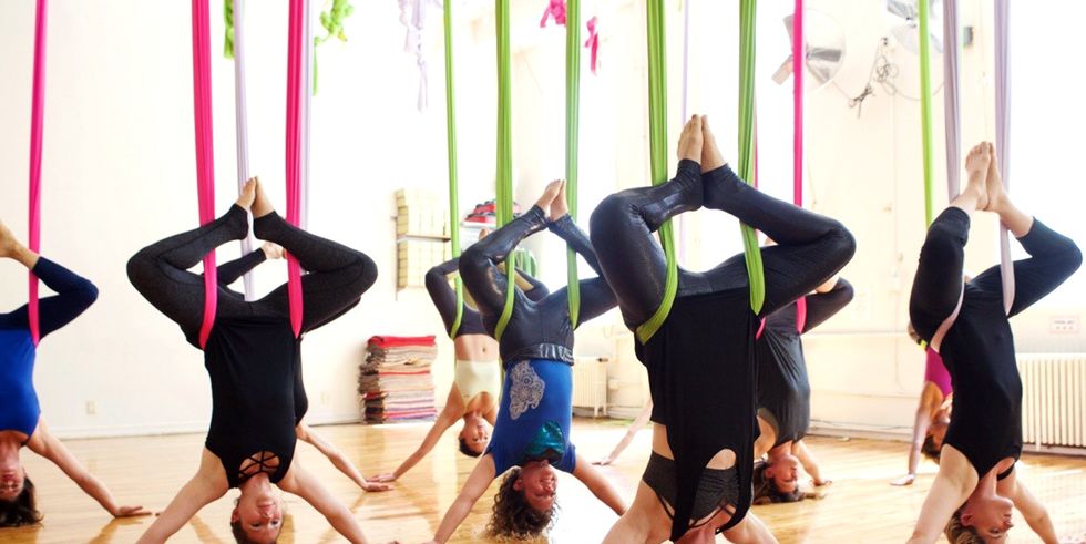 7 Best Aerial Yoga Studios in NYC for 2018 - Fun Classes for