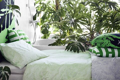 Bedding from IKEA's new collection, AVSIKTLIG