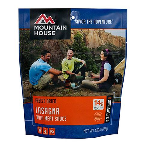 Mountain House Freeze-Dried Lasagna with Meat Sauce