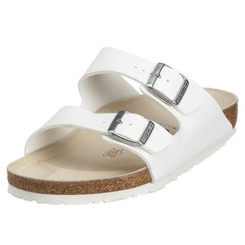 birkenstock arizona white sandals