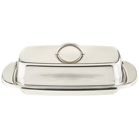 Norpro Stainless Steel Double Covered Butter Dish
