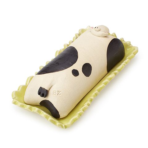 Marjorie the Cow Butter Dish