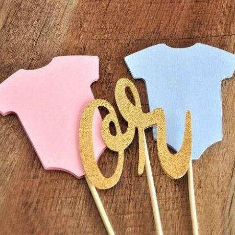 Onesie Cake Topper Onesie Cake Topper