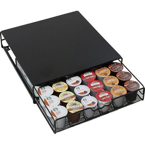 Nifty 36 K-Cup Drawer Holder  Coffee pods drawer, Coffee storage