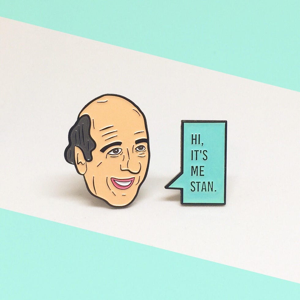 <p><strong data-redactor-tag="strong" data-verified="redactor"><em data-redactor-tag="em" data-verified="redactor">Stan Enamel Pin Set by yousillyduffer<br>$16</em></strong> <a href="https://www.etsy.com/listing/513399590/new-stan-enamel-pin-set?ref=listing-shop-header-3" target="_blank" class="slide-buy--button" data-tracking-id="recirc-text-link">BUY NOW</a></p><p>*slams door in his face*</p>