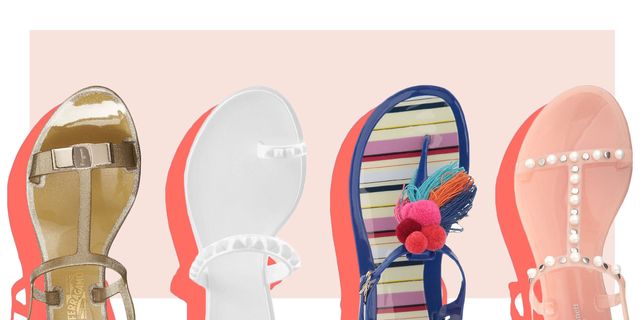 12 Best Jelly Sandals for 2018 - Womens Jelly Shoes & Flip Flops We're ...
