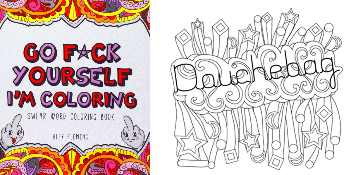 go f*ck yourself i'm coloring coloring book