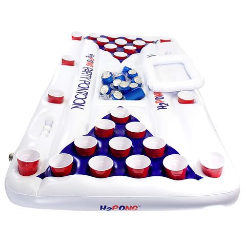 target beer pong float