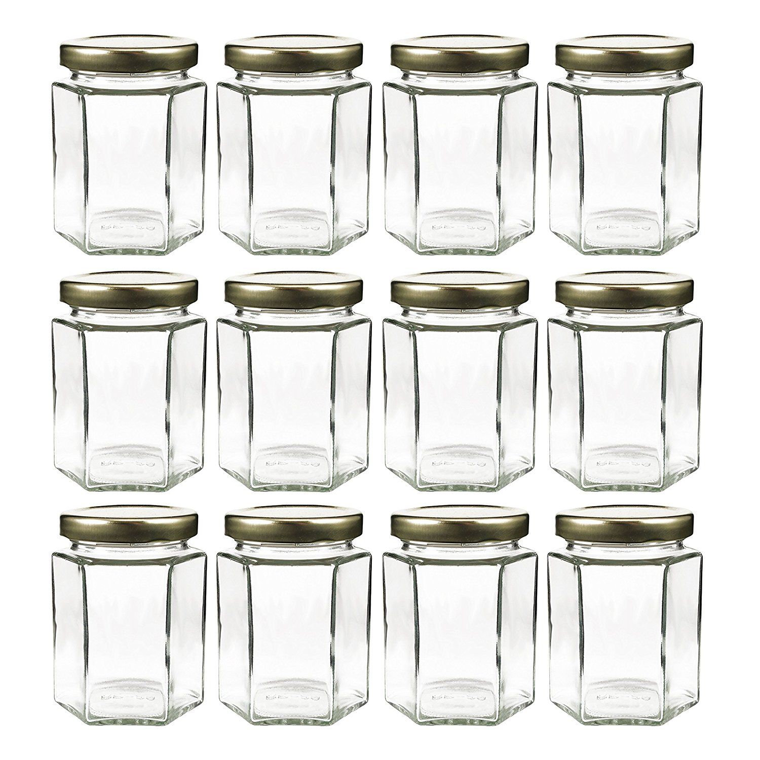 1:12 Scale 8 Empty Glass Storage Jars Tumdee Dolls House Apothecary Set 7 G25b 