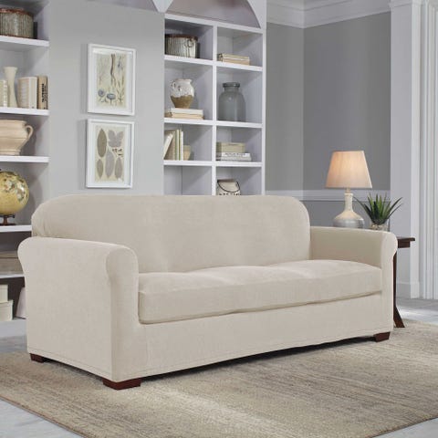 10 Best Sofa Covers In 2018 Top Rated Couch And Chair Slipcovers Perfect Fit Easy 2 Piece Sofa Slipcover