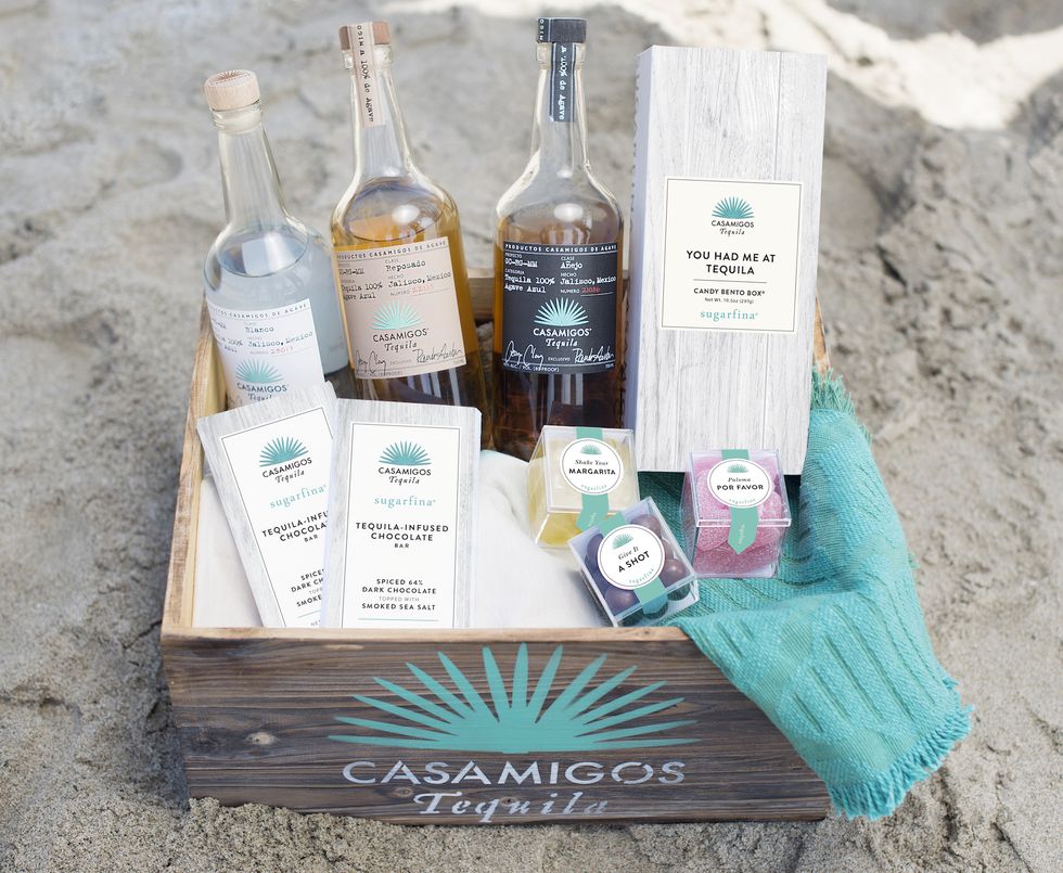 The Sugarfina and Casamigos collaboration launched tequila-infused gummies and chocolate