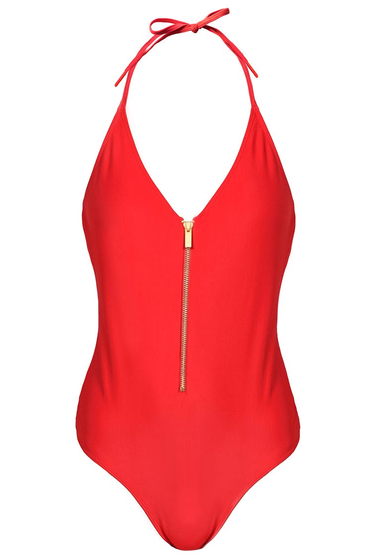 12 Best Red One Piece Swimsuits To Look Like A Baywatch Lifeguard In