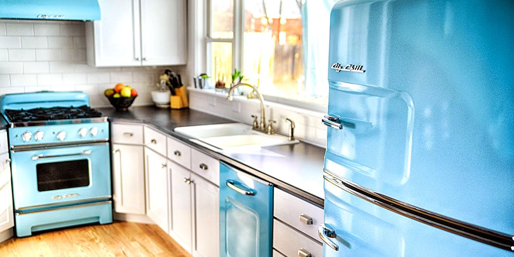 31 Best Retro Kitchen Appliances For 2018 Vintage Inspired 31 Best Retro Kitchen Appliances For 2018 Vintage Inspired Refrigerators