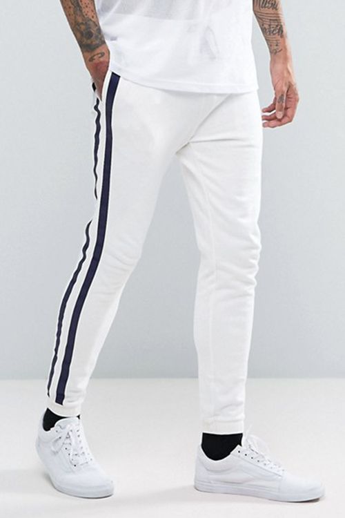 adidas tapered tracksuit bottoms mens
