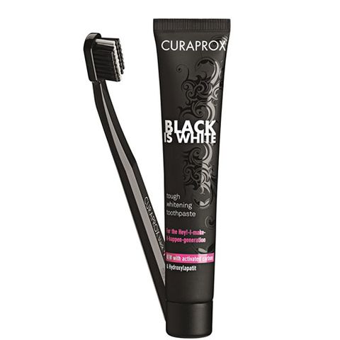 Curaprox Black is White + Toothbrush Set