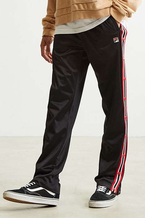 track pants with bottom cuff