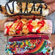 Sweet Cup in Orange County, California is serving up rolled ice cream tacos on Tuesdays