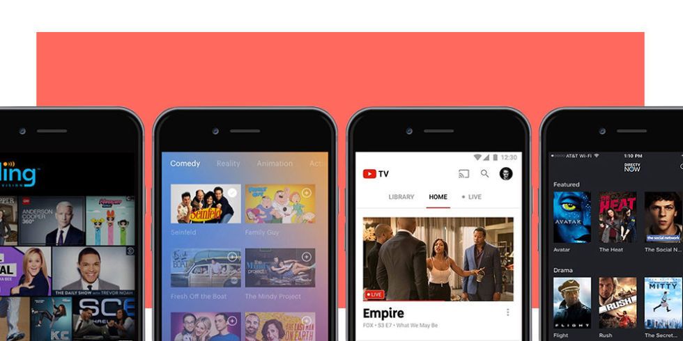 Apps to stream hot sale live tv