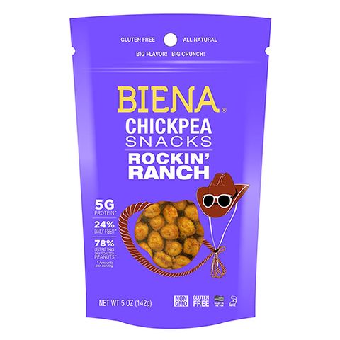 Biena  Rockin' Ranch Chickpea Snacks