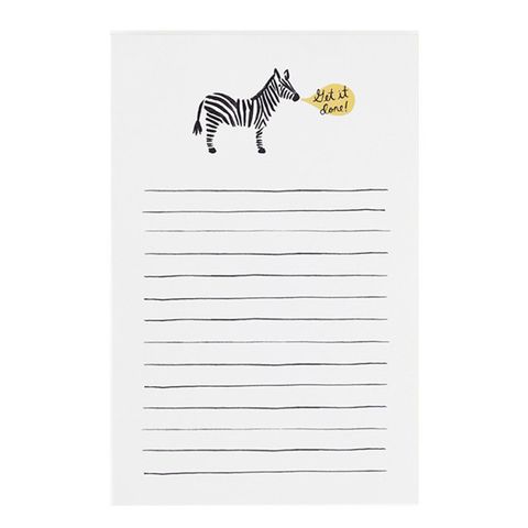 Rifle Paper Co. Get It Done Zebra Notepad
