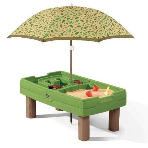 water and sand table wooden