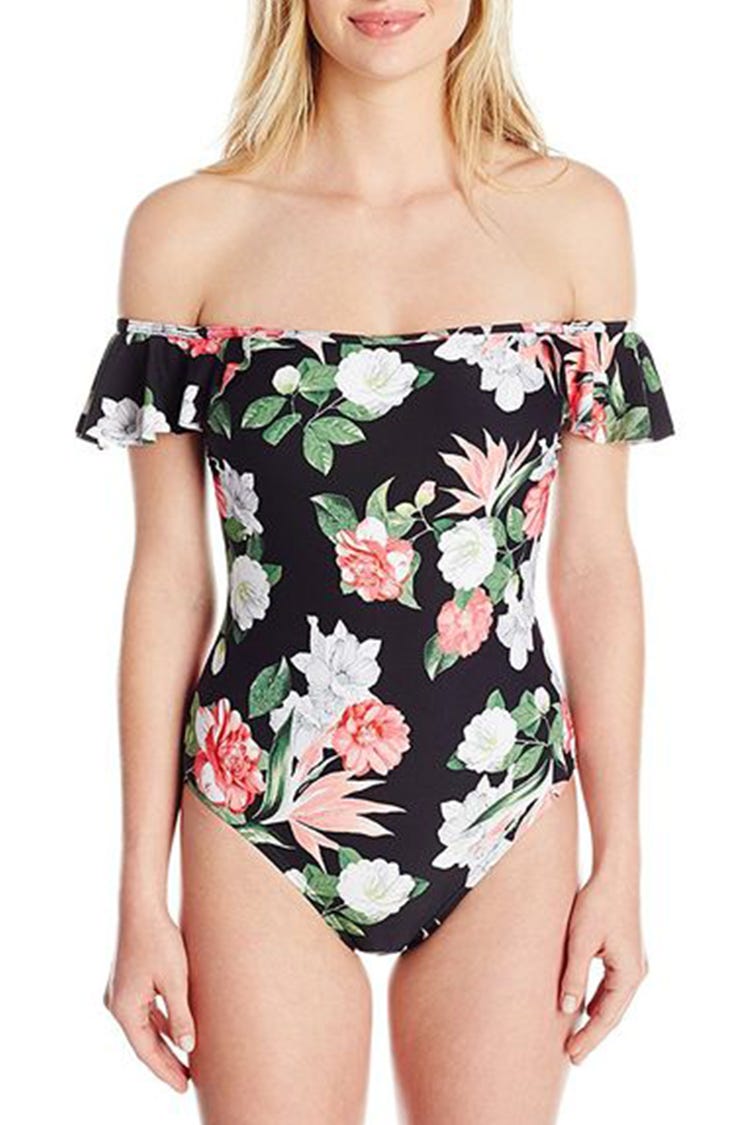 11 Best Off The Shoulder Swimsuits 2018 Off The Shoulder Bikinis