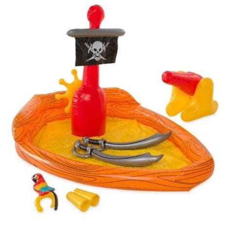 blow up pirate ship pool