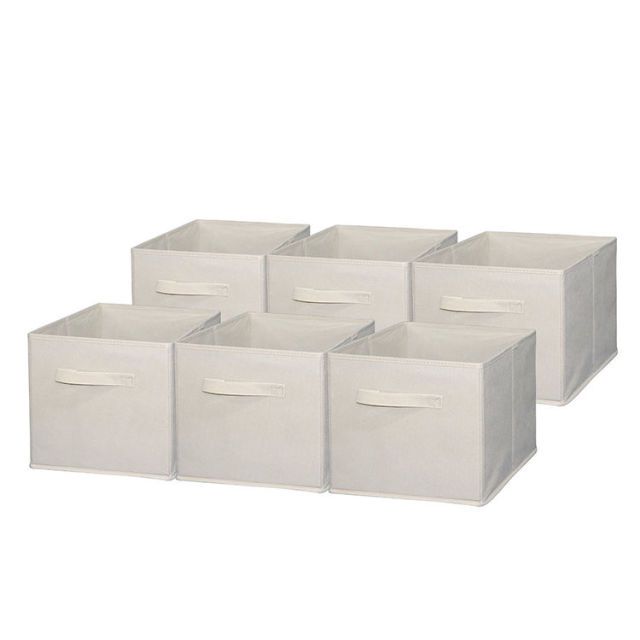 10 Decorative Fabric Storage Cubes for Home Organization - Fabric Boxes ...