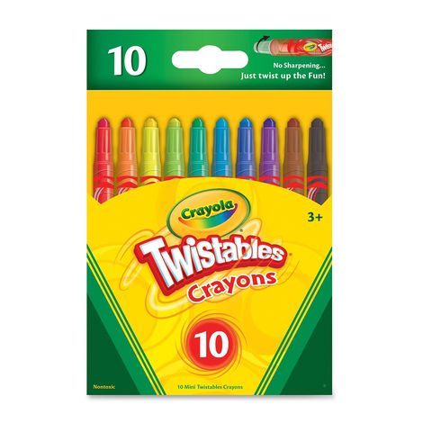<p><strong data-redactor-tag="strong" data-verified="redactor"><em data-redactor-tag="em" data-verified="redactor">$2</em></strong>&nbsp;<a href="http://www.dollargeneral.com/crayola-mini-twistables-crayons-10-pack.html" data-tracking-id="recirc-text-link" target="_blank" class="slide-buy--button">BUY NOW</a><span class="redactor-invisible-space" data-verified="redactor" data-redactor-tag="span" data-redactor-class="redactor-invisible-space"></span></p><p>Crayola puts a twist on the classic crayon! That's right — with this new and improved twistable feature and plastic protection barrel, your crayons will always be sharpened and ready&nbsp;to use!&nbsp;<br></p><p><strong data-redactor-tag="strong" data-verified="redactor">More: </strong><a href="http://www.bestproducts.com/promo-coupon-codes/g1850/cheap-school-supplies/" target="_blank" data-tracking-id="recirc-text-link">Get Organized With These Cool Yet Cheap School Supplies</a><span class="redactor-invisible-space" data-verified="redactor" data-redactor-tag="span" data-redactor-class="redactor-invisible-space"></span></p>