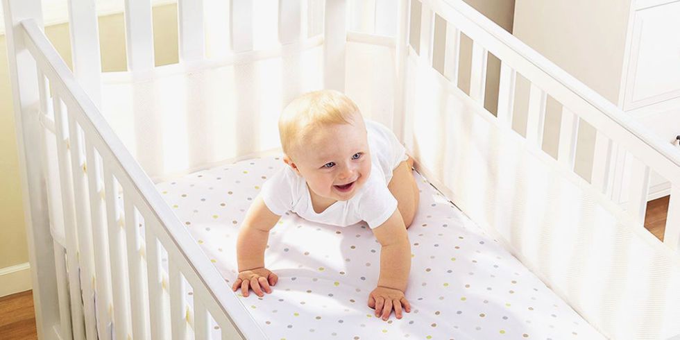 Baby Crib Bumper Pad Set Guard Liner Fence Bed Sleep Safety Breathable A1U4