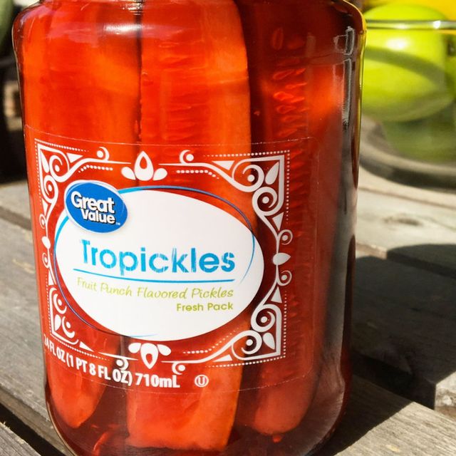 Tropickle Fruit Punch Pickles Are Now At Walmart 2017