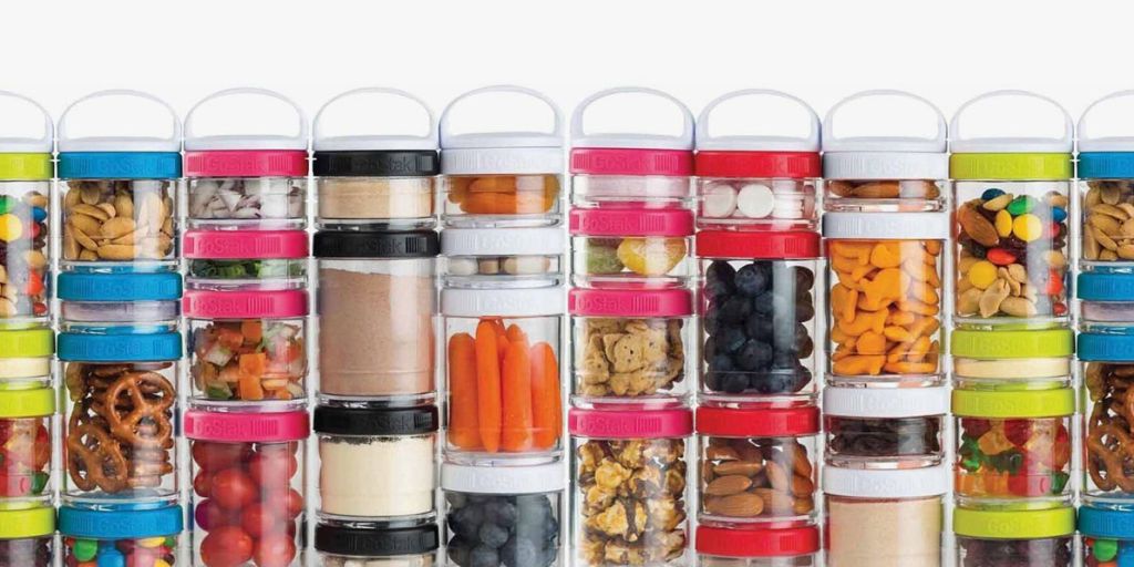 Travel snack store containers for toddlers