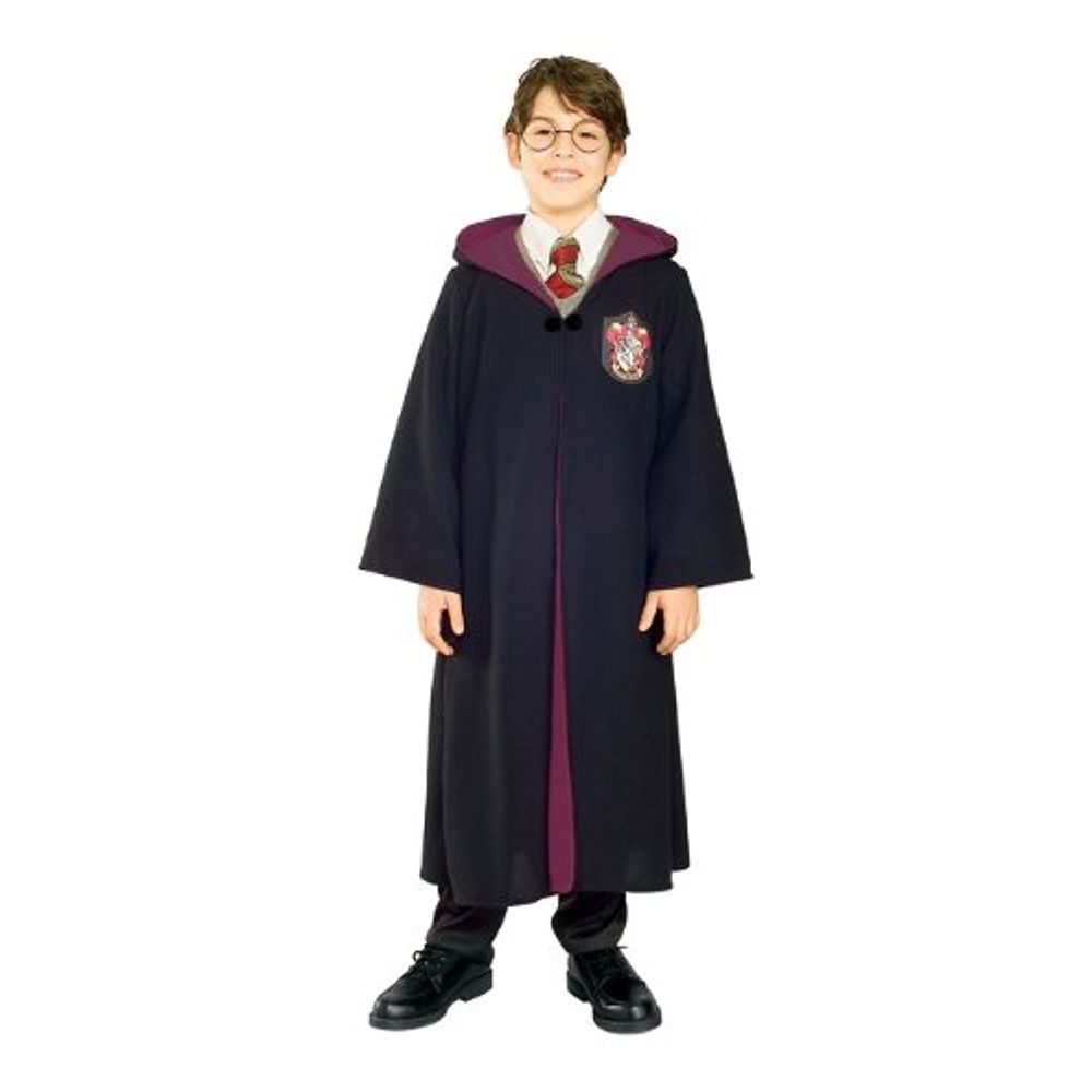 Harry Potter Hooded Towel 22" X 51" 100% Cotton Hogwarts NEW Robe Glasses Scarf 