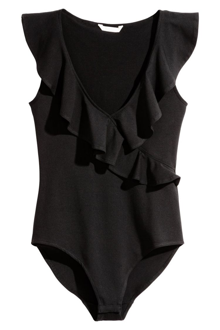 h and m black body suit