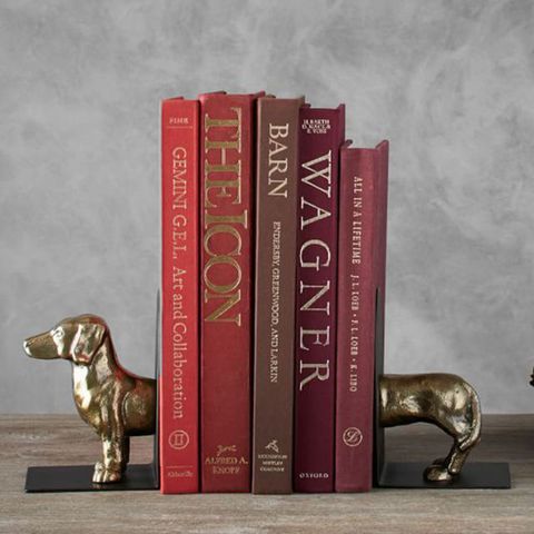 Pottery Barn Dachshund Bookends