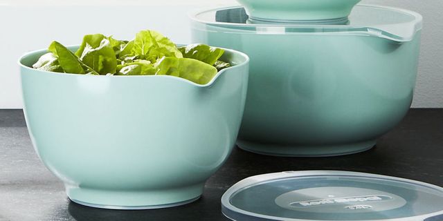  OXO Plastic Good Grips 3-Piece Mixing Bowl Set - Assorted  Colors, Blue/Green/Yellow