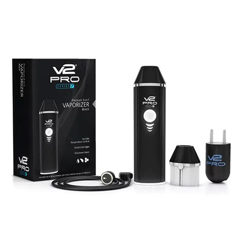 <p><strong data-redactor-tag="strong" data-verified="redactor"><em data-redactor-tag="em" data-verified="redactor">$130</em></strong> <a href="https://www.v2.com/vaporizer-kits/series-7-vaporizer" target="_blank" class="slide-buy--button" data-tracking-id="recirc-text-link">BUY NOW</a></p><p><strong data-redactor-tag="strong" data-verified="redactor">Best for Dry Herbs, Concentrates, and e-Liquids</strong></p><p>If you're looking for an affordable, all-in-one option that's both portable and sturdy, the Series 7 vape by V2&nbsp;is definitely our top pick. It features interchangeable magnetic-snap cartridges that allow you to use dry herb or liquids, which you can swap between concentrates like waxes or oils, and e-liquids (aka juice) that you'd use in a regular vape.&nbsp;</p><p>You can choose&nbsp;the voltage/temperature manually between three settings, or you can allow the vape to adjust to the optimum temperature automatically based on which cartridge you've loaded in. You can even use it while it's charging due to its pass-through operation, and you won't have to wait more than 30 seconds for it to heat up.&nbsp;</p>