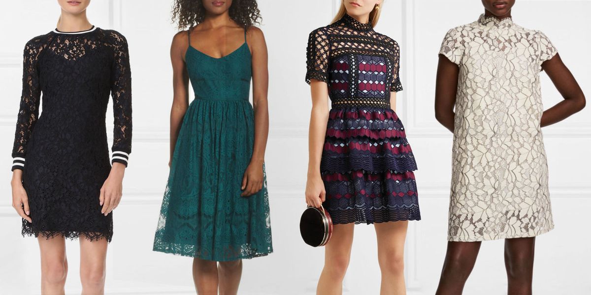 10 Best Lace Dresses for Fall 2018 - Short and Long Lace Dresses