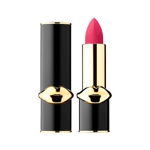 <p><em data-verified="redactor" data-redactor-tag="em"><strong data-verified="redactor" data-redactor-tag="strong">Pat McGrath Labs MatteTrance Lipstick Bright Fuchsia, $38&nbsp;</strong></em><span class="redactor-invisible-space" data-verified="redactor" data-redactor-tag="span" data-redactor-class="redactor-invisible-space"><span class="redactor-invisible-space" data-verified="redactor" data-redactor-tag="span" data-redactor-class="redactor-invisible-space"><a href="http://www.sephora.com/mattetrance-lipstick-P421813?skuId=1983949&amp;icid2=products%20grid:p421813" target="_blank" class="slide-buy--button" data-tracking-id="recirc-text-link">BUY NOW</a></span></span></p><p><span class="redactor-invisible-space" data-verified="redactor" data-redactor-tag="span" data-redactor-class="redactor-invisible-space">Swipe on this Pat McGrath fuchsia lipstick for an immediate '80s throwback. Plus, how CUTE is that packaging?!</span></p>