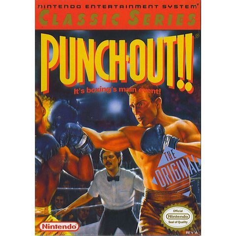 <p><a href="https://www.ebay.com/sch/i.html?_odkw=Punch-Out%21%21&amp;_osacat=139973&amp;_from=R40&amp;_trksid=p2045573.m570.l1313.TR11.TRC1.A0.H0.XPunch-Out.TRS0&amp;_nkw=Punch-Out&amp;_sacat=139973" target="_blank" class="slide-buy--button" data-tracking-id="recirc-text-link">BUY NOW</a><span class="redactor-invisible-space" data-verified="redactor" data-redactor-tag="span" data-redactor-class="redactor-invisible-space"></span></p><p><em data-redactor-tag="em">Punch-Out!!</em><span class="redactor-invisible-space" data-verified="redactor" data-redactor-tag="span" data-redactor-class="redactor-invisible-space"><span class="redactor-invisible-space" data-verified="redactor" data-redactor-tag="span" data-redactor-class="redactor-invisible-space">&nbsp;is a fun and challenging boxing game that&nbsp;launched on NES in 1987. The game has&nbsp;several tiers to play through on your way to earn a boxing title. Opponents get more difficult as you progress&nbsp;further. </span></span><span class="redactor-invisible-space" data-verified="redactor" data-redactor-tag="span" data-redactor-class="redactor-invisible-space">The game requires you to be quick and pay attention to each opponent's special ticks, which you use to your advantage to take them down.</span></p>