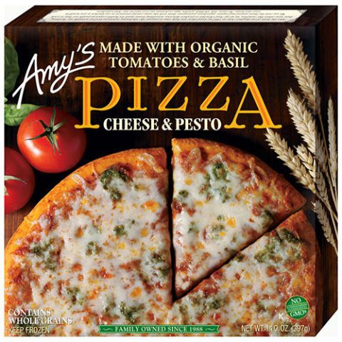 Amy's Cheese And Pesto Pizza