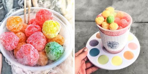 Heaven's Breath is nitrogen-infused cereal puffs at the 626 Night Market in LA