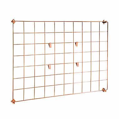 Honey-Can-Do Copper Wall Grid