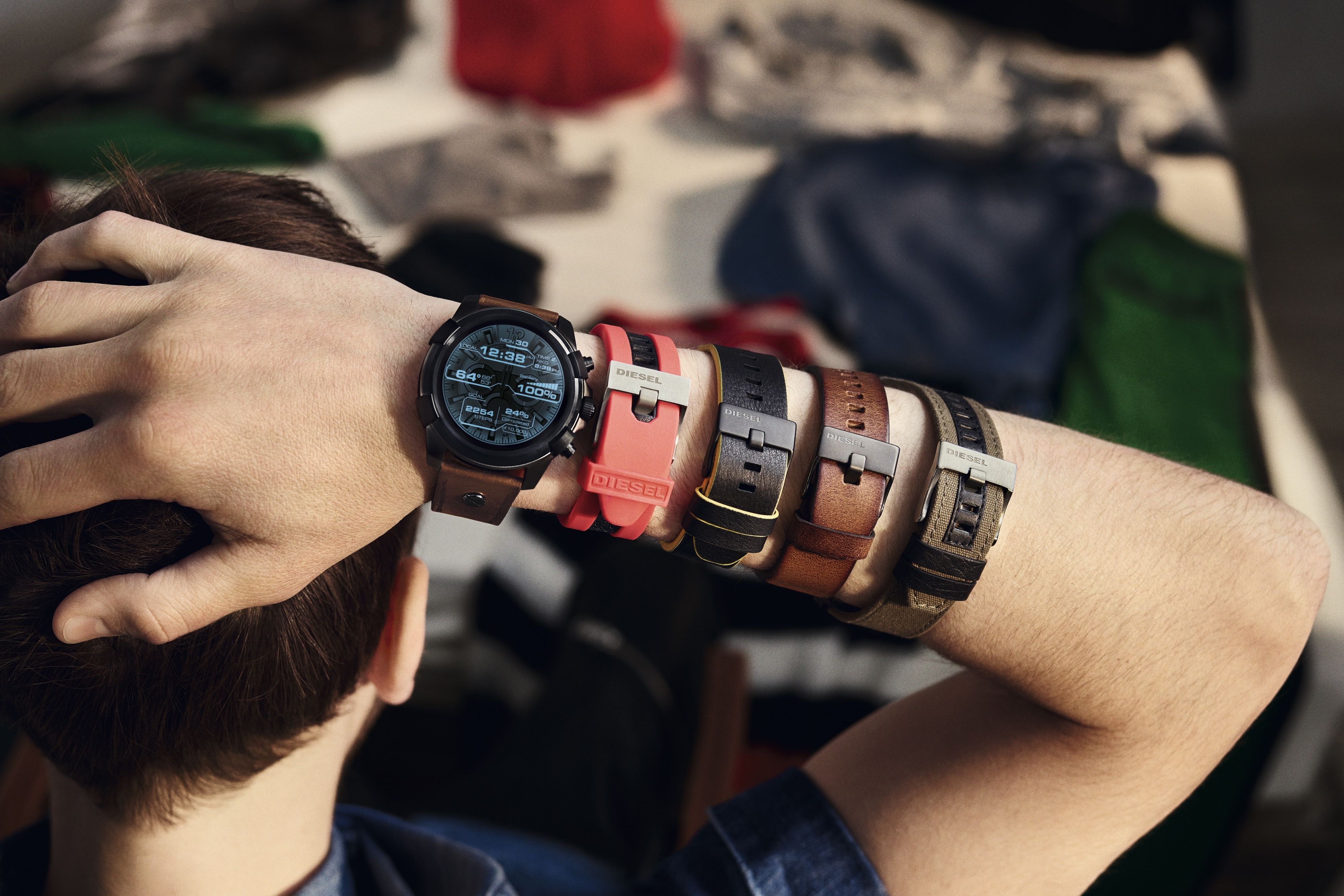 Diesel on sale watch android