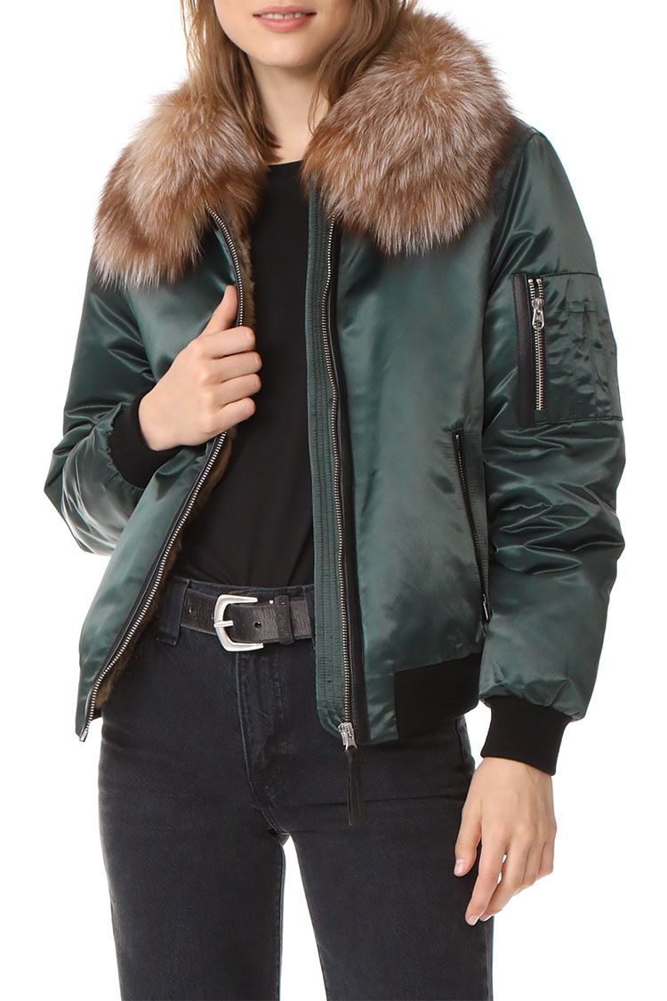 mackage bomber jacket womens